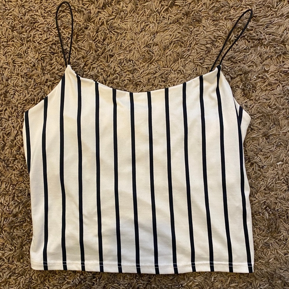 Striped tank top